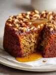 Warm Spiced Date, Walnut & Honey Middle Eastern Celebration Cake (Irresistibly Moist & Luxurious!) 9 Warm Spiced Date, Walnut & Honey Middle Eastern Celebration Cake
