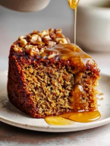 Warm Spiced Date, Walnut & Honey Middle Eastern Celebration Cake