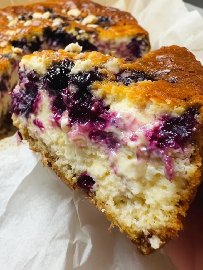 Home 1 Flourless Cottage Cheese Blueberry Cake