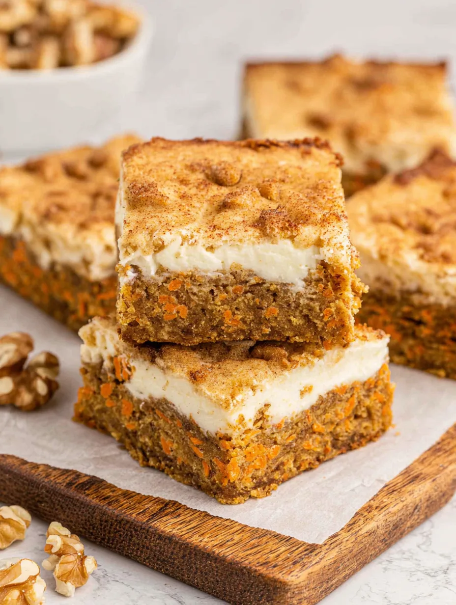 Keto Carrot Cake Bars
