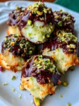 Pistachio Ricotta Truffle Bites