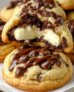 Chocolate Chip Cheesecake Cookies
