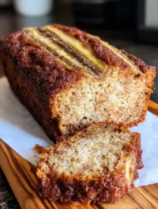 Banana Cinnamon Greek Yogurt Breakfast Loaf