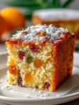 Coconut and Mixed Fruit Traditional Cake