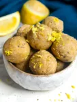 Bright & Energizing Lemon Protein Balls (40 Calories Each!) 9 Lemon Protein Balls
