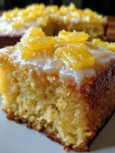 Lazy Amish Pineapple Cake