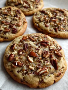 Toffee Pecan Cookies