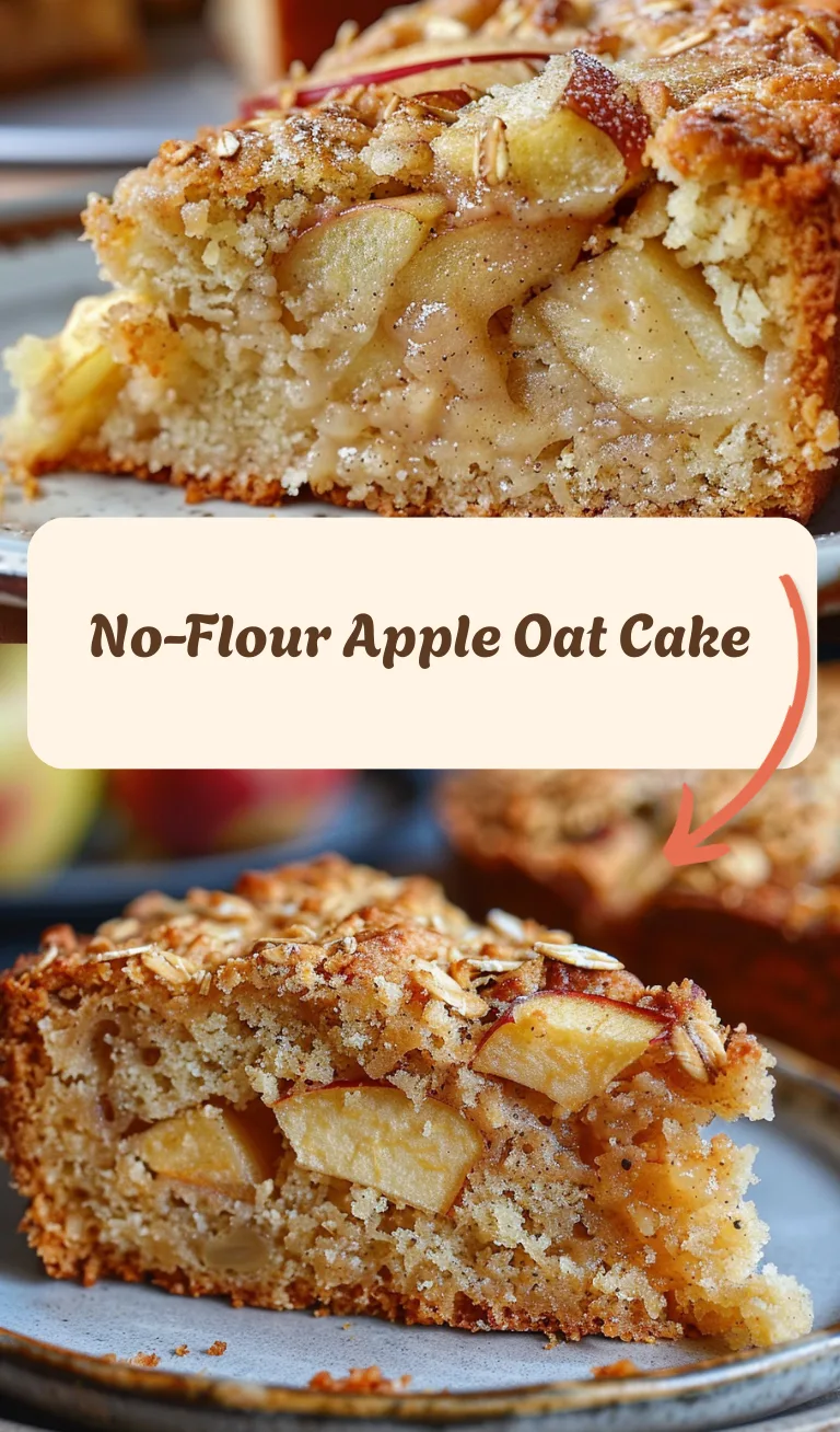 No-Flour Apple Oat Cake – 7 Wholesome Reasons This Naturally Sweet Treat Is Pure Comfort 9 No-Flour Apple Oat Cake