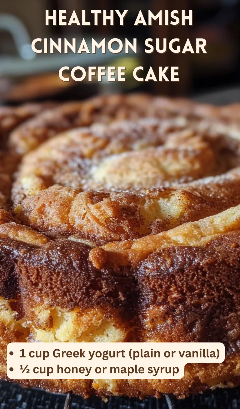 Irresistibly Moist & Healthy Amish Cinnamon Sugar Coffee Cake (1 Easy Recipe You’ll Absolutely Love) 9 Amish Cinnamon Sugar Coffee Cake