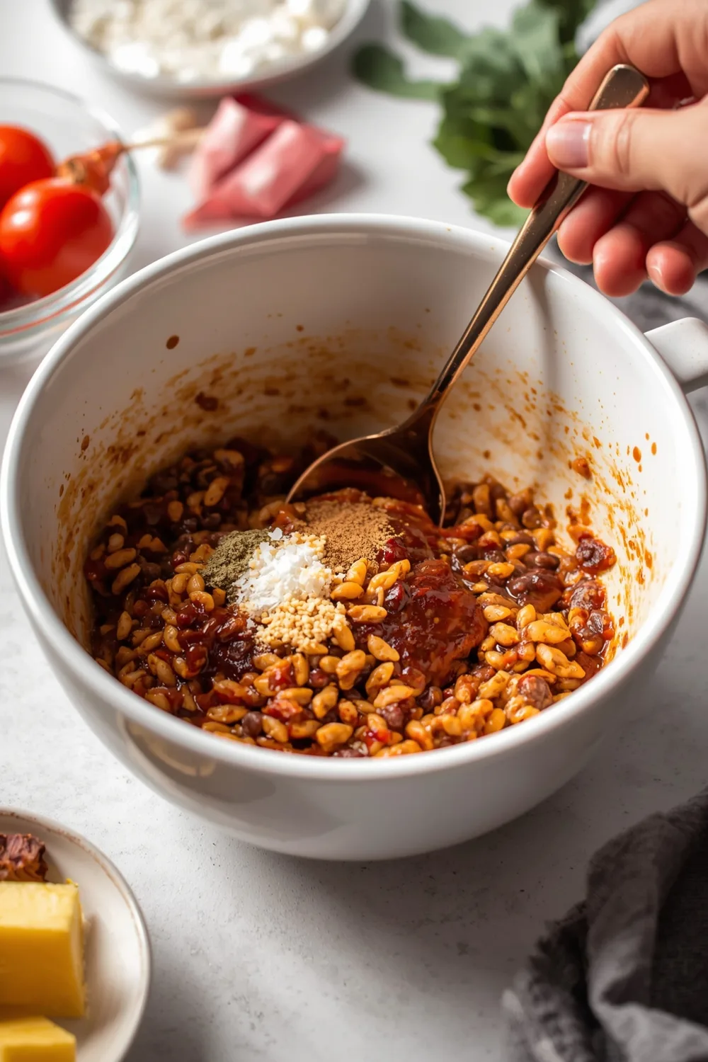 Easy Slow Cooker Cajun Jambalaya for Potlucks