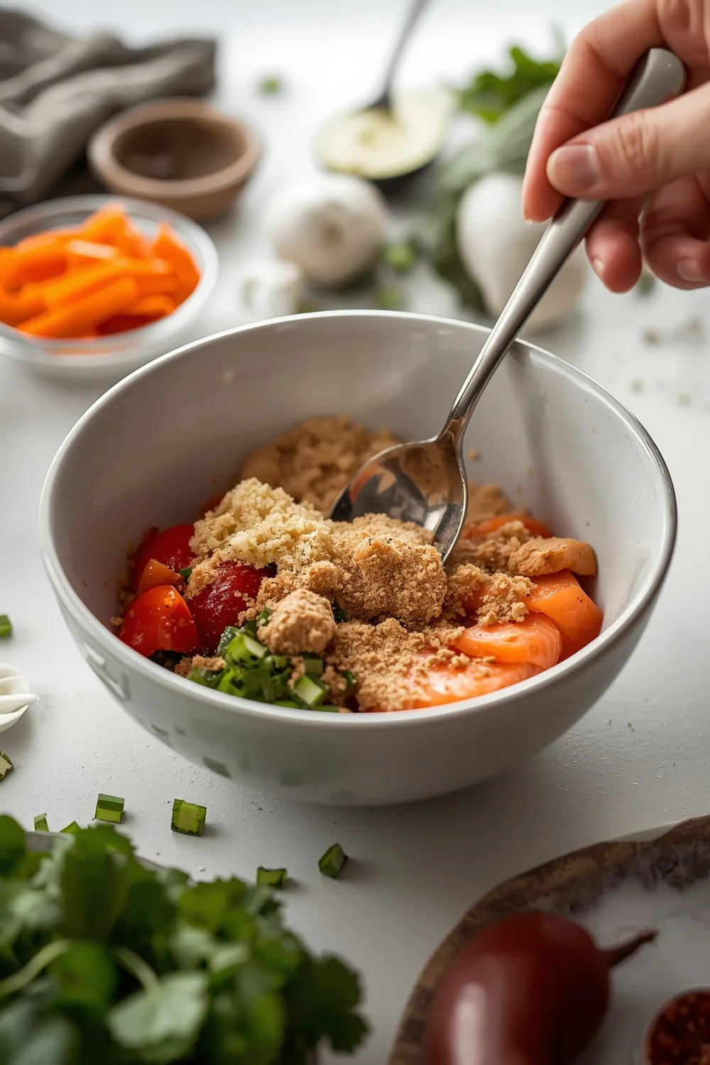 Easy Miso Ginger Salmon Bowl for Gut Health