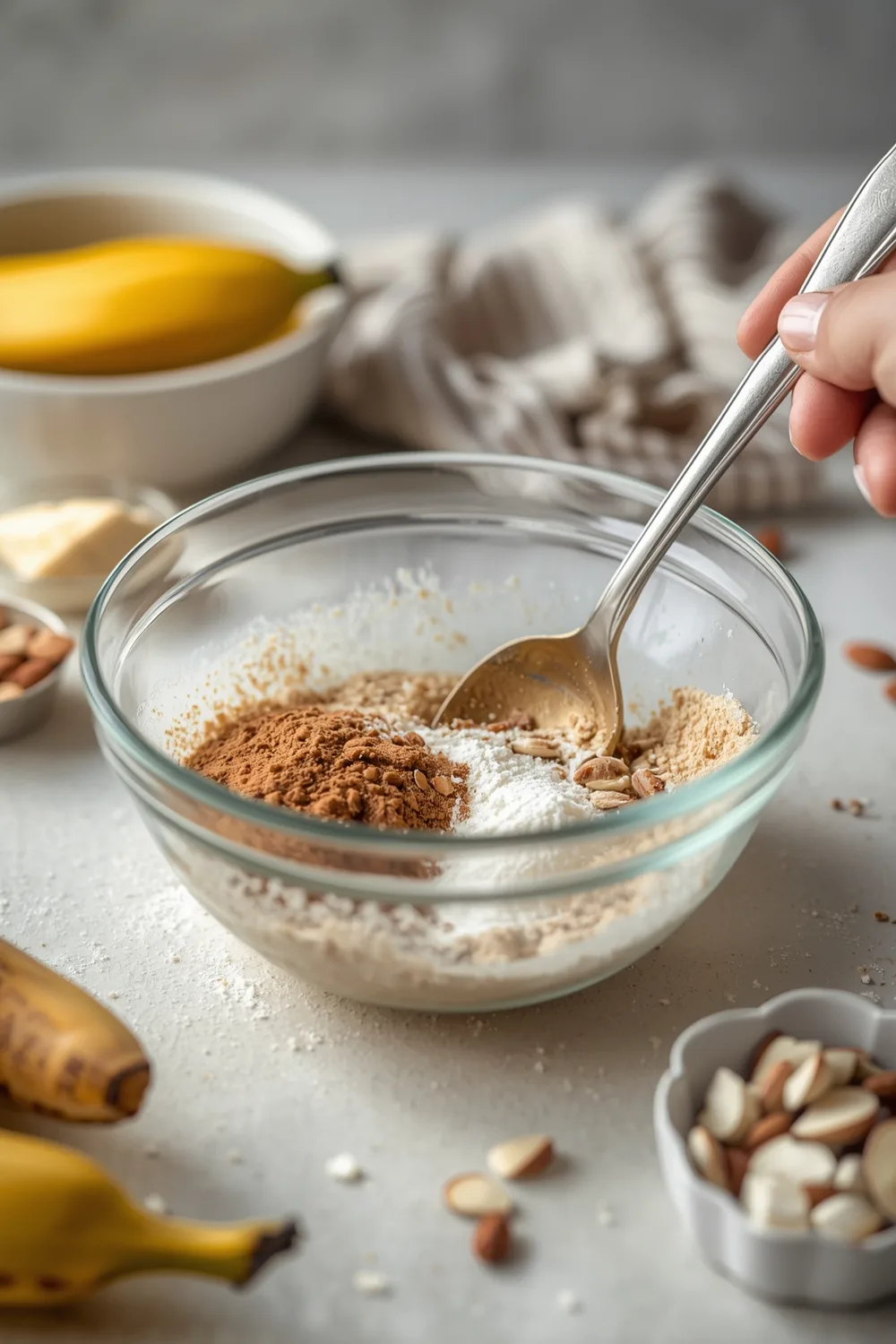 Healthy Banana Almond Flour Muffins for Breakfast