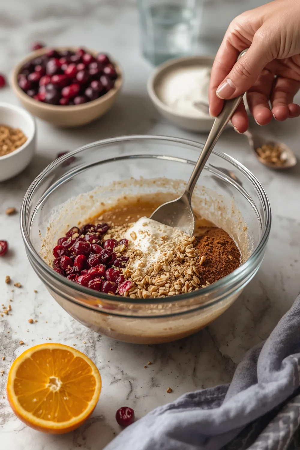 Easy Moist Cranberry Orange Nut Bread Recipe