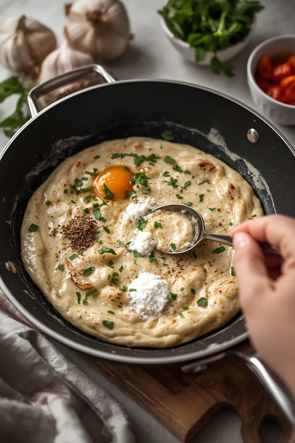 Irresistible Easy Garlic Naan Bread Recipe in Just 30 Minutes 2 Easy Homemade Garlic Naan Bread in Skillet Recipe