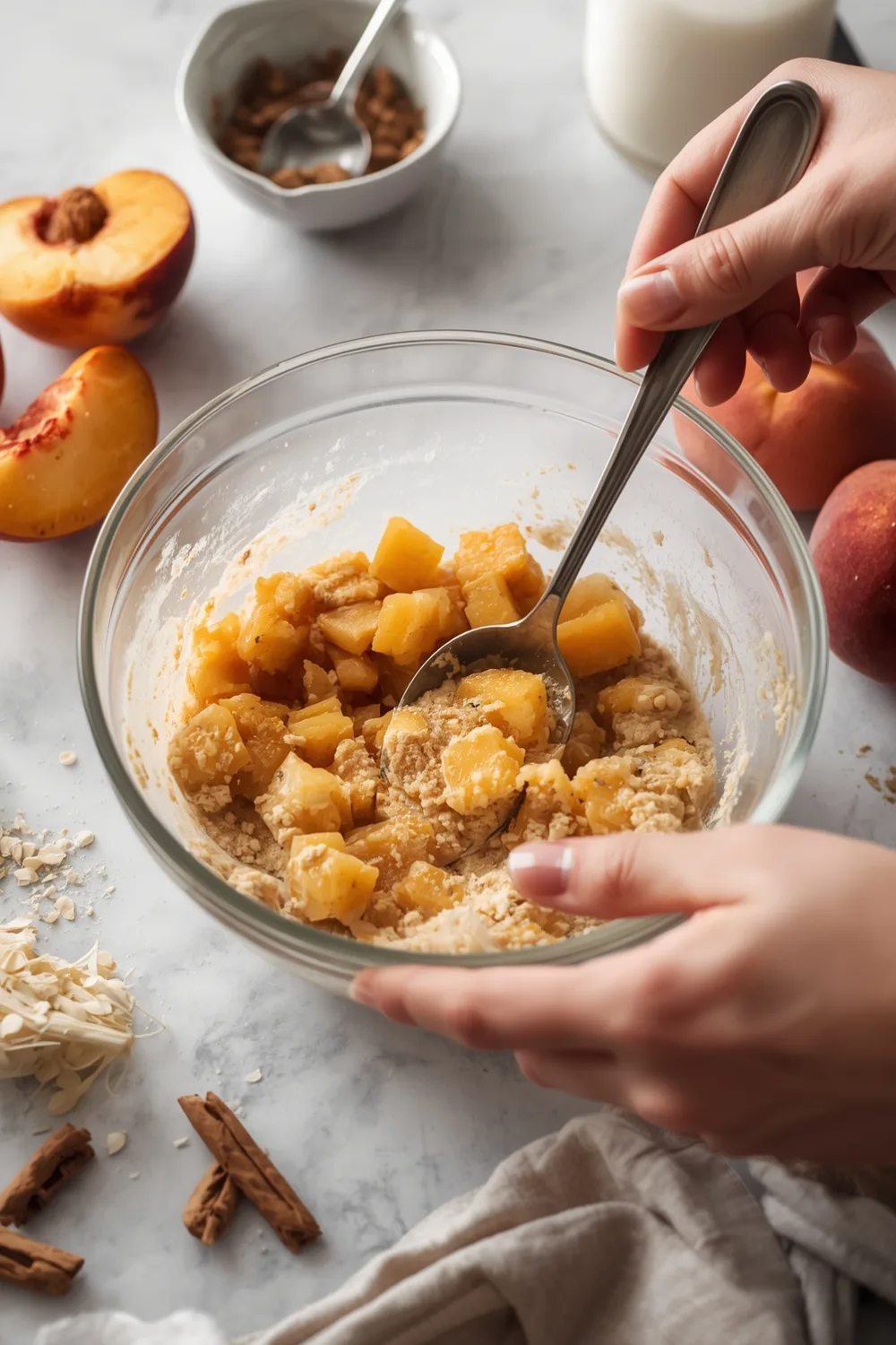 Easy Moist Peach Glazed Bread Recipe for Summer Treats
