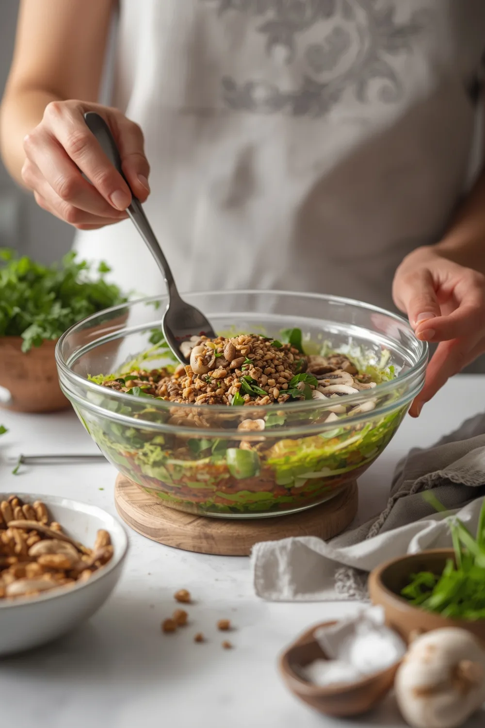 Healthy Asparagus and Mushroom Frittata for Brunch