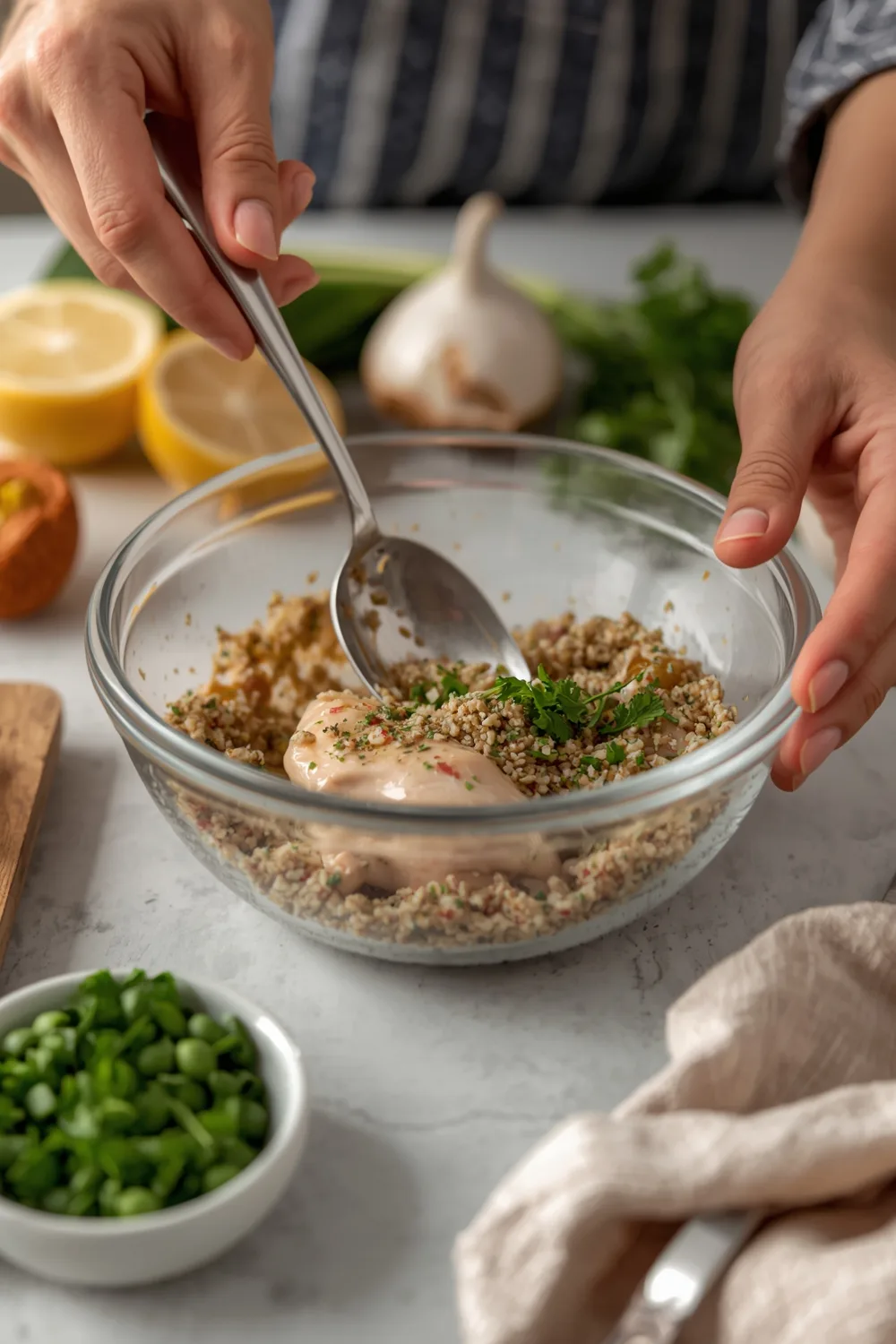 Delicious Easy Lemon Herb Chicken with Quinoa Salad - 4 Servings 2 Easy Lemon Herb Chicken with Quinoa Salad