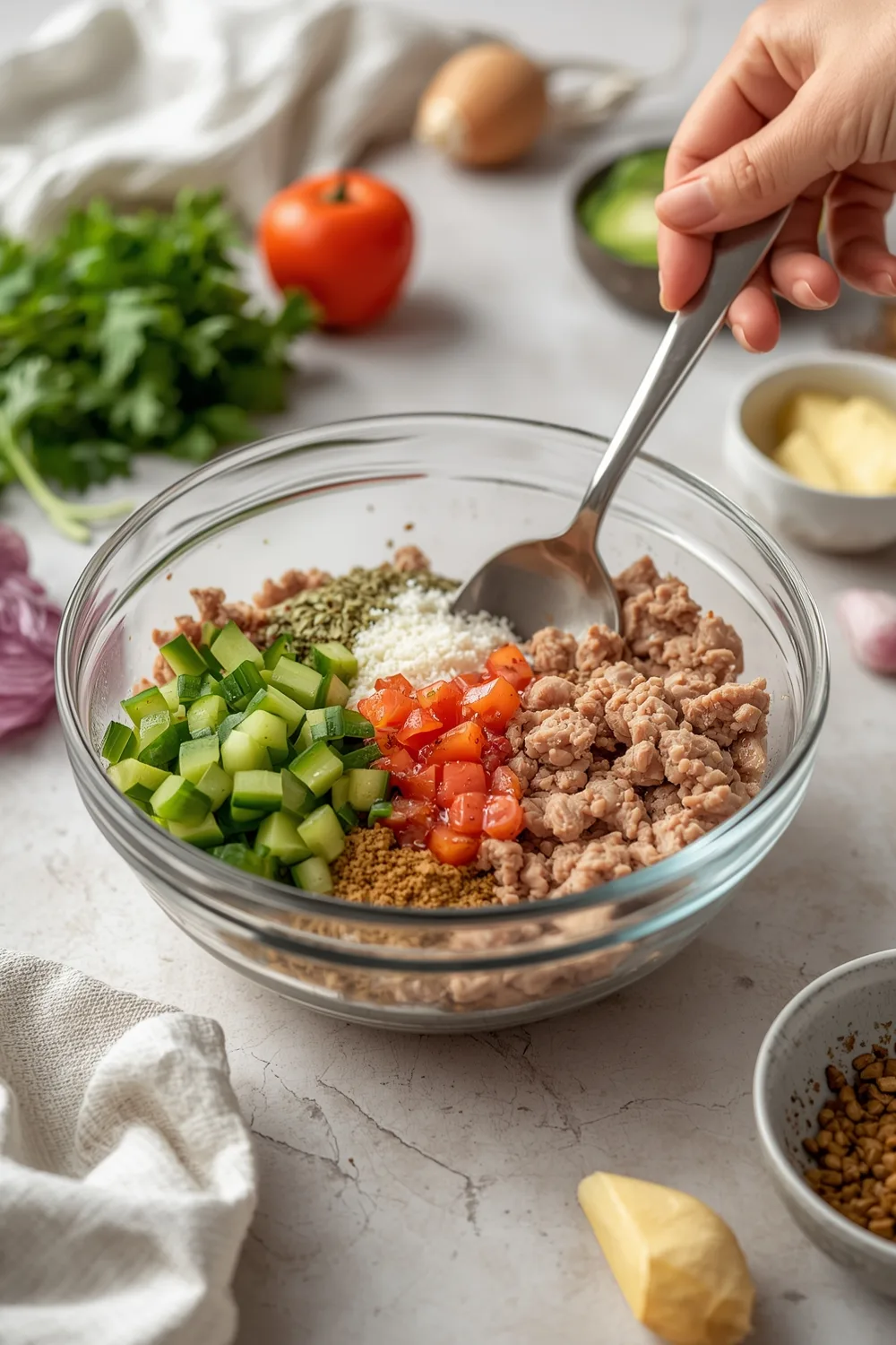 Delicious Quick Ground Chicken Skillet with Veggies in 30 Minutes 2 Quick Ground Chicken Skillet with Veggies