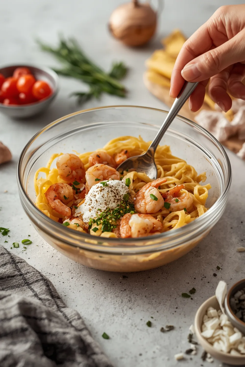 Quick 30 Minute Garlic Butter Shrimp Pasta