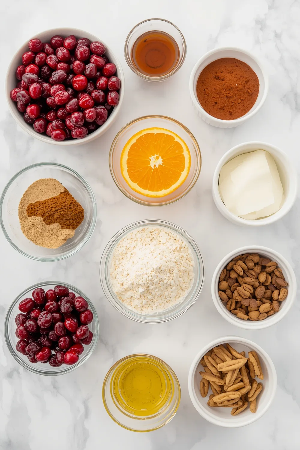 Easy Cranberry Orange Glazed Holiday Bread Loaf