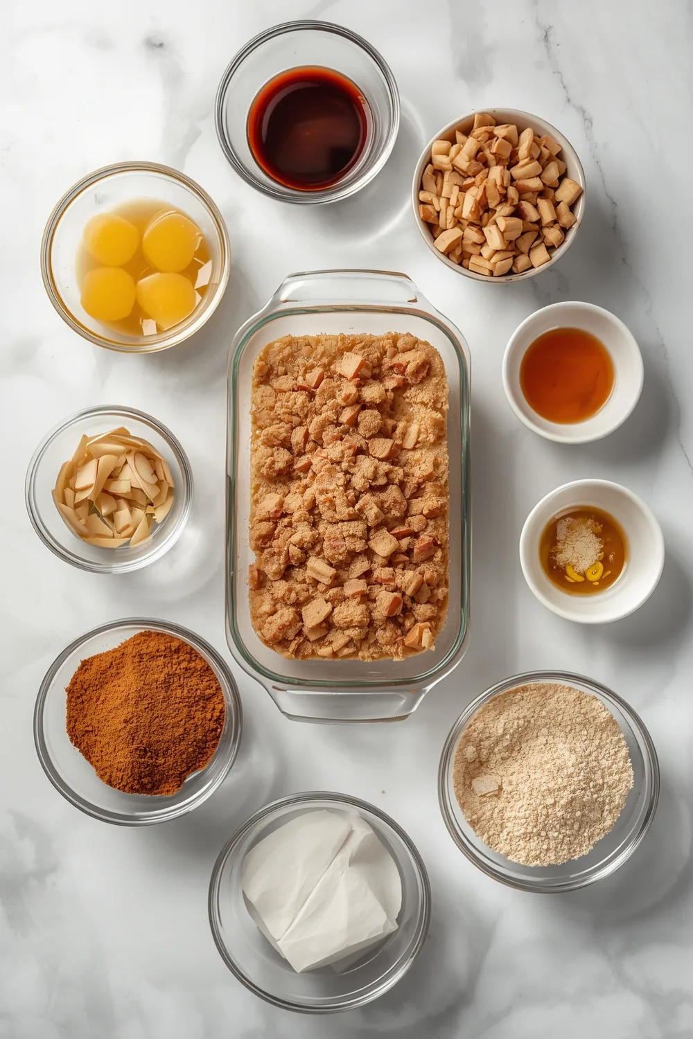 Delicious Easy Chunky Apple Cinnamon Bread Recipe – 1 Loaf 1 Easy Chunky Apple Cinnamon Bread with Crumble Topping