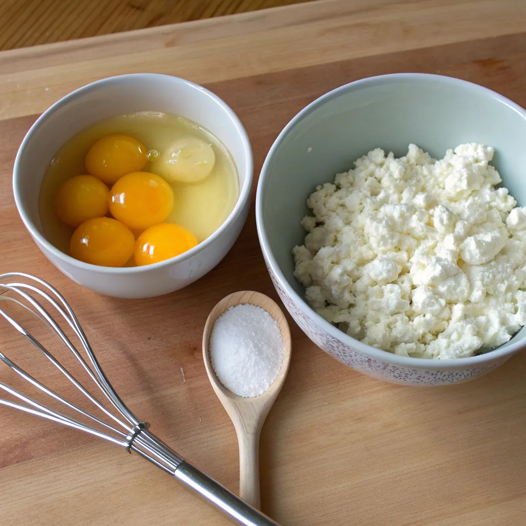2-Ingredient Cottage Cheese Pancakes