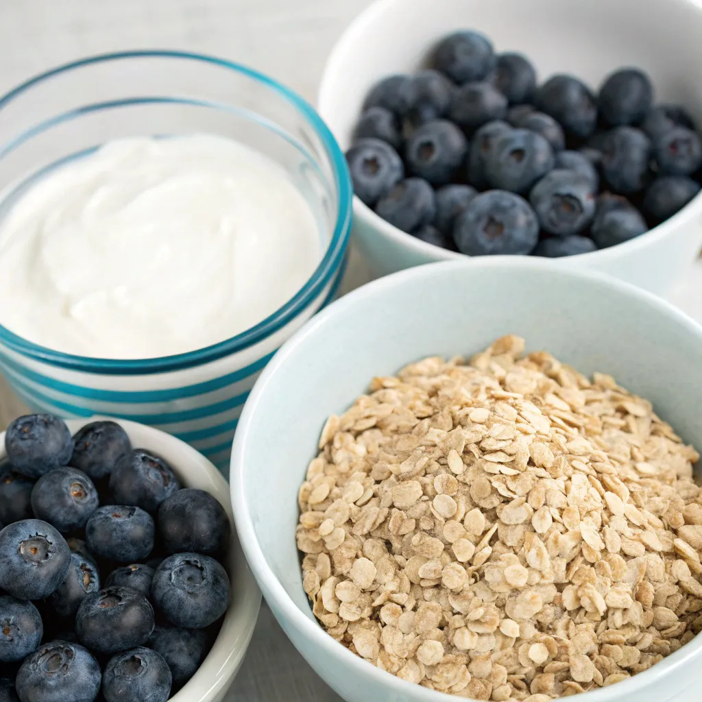 3-Ingredient Blueberry Yogurt Oat Cake (Incredibly Healthy & Guilt-Free) 7 3-Ingredient Blueberry Yogurt Oat Cake