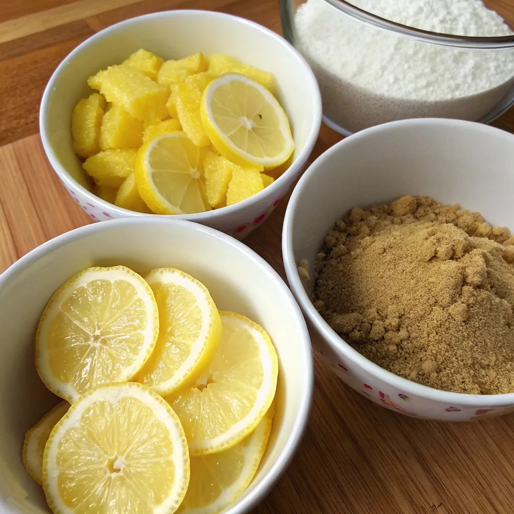 3-Ingredient Lemon Dump Cake