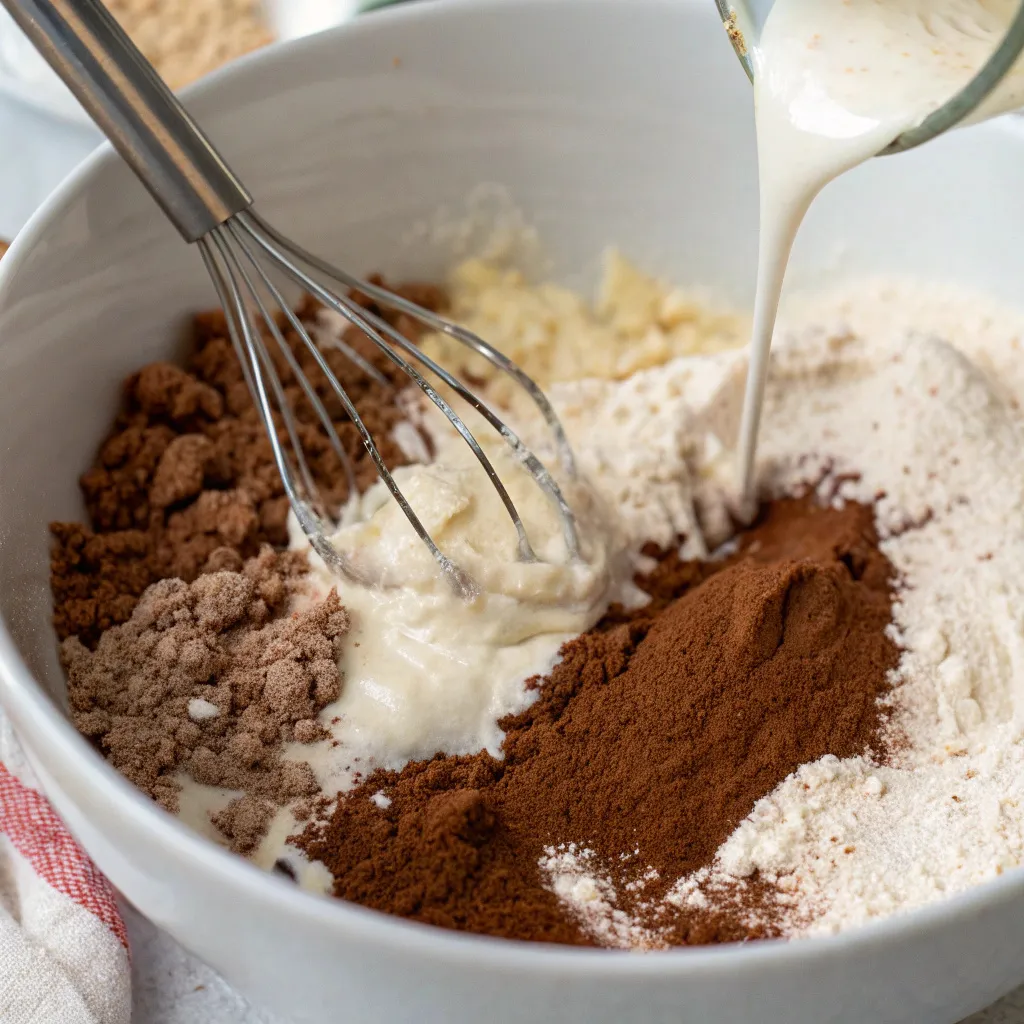 4-Ingredient Chocolate Muffins
