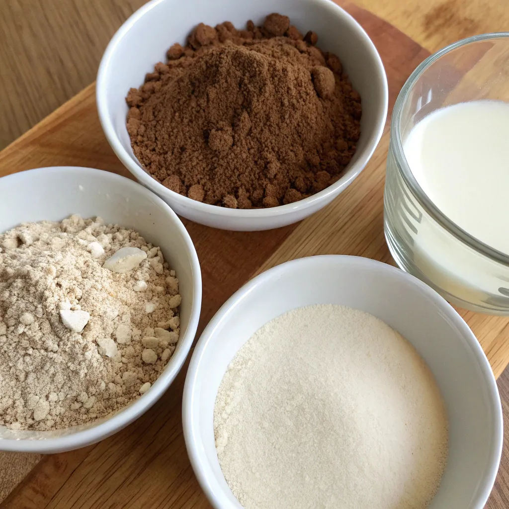 4-Ingredient Chocolate Muffins