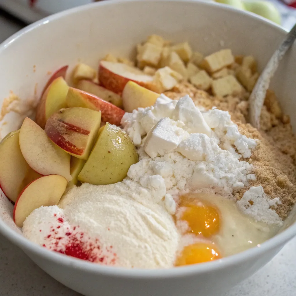 Apple Sour Cream Breakfast Cake