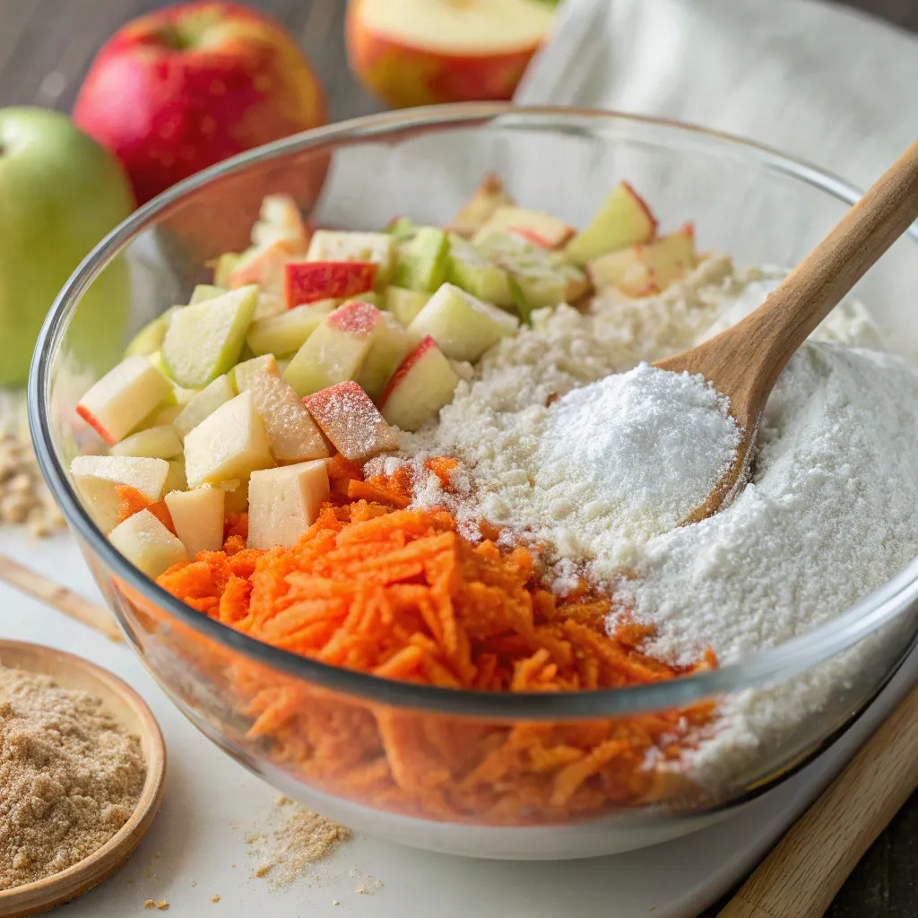 Apple and Carrot Cake