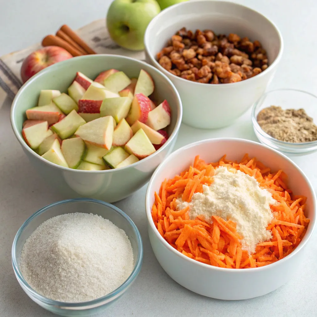 Apple and Carrot Cake