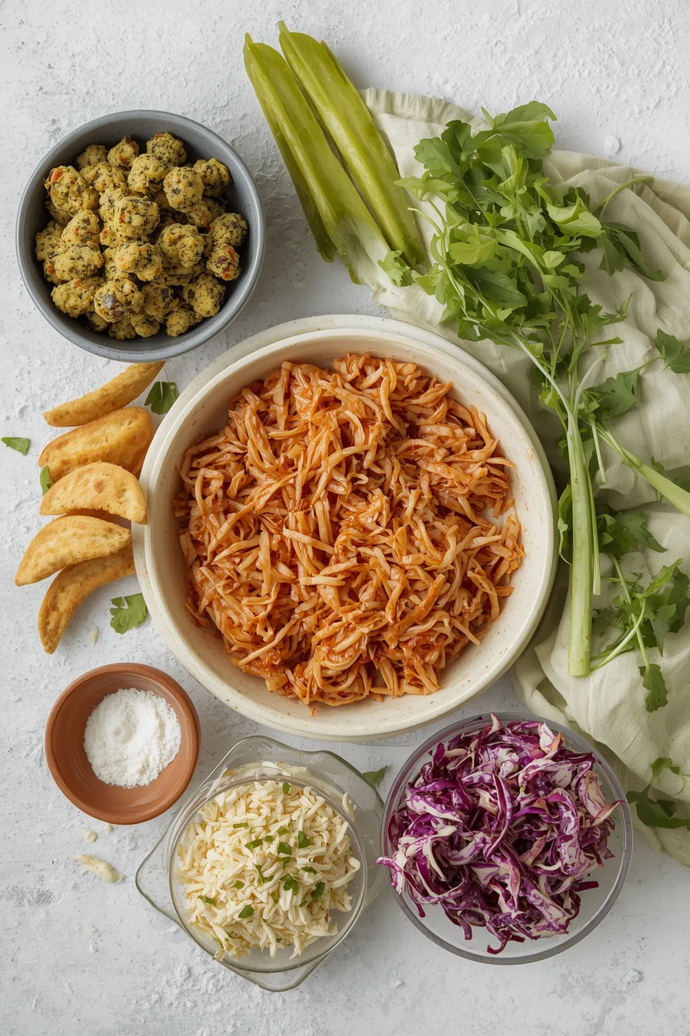 Comforting Easy Pulled BBQ Chicken Wraps with 4 Ingredients 1 Easy Pulled BBQ Chicken Wraps with Crunchy Coleslaw Recipe