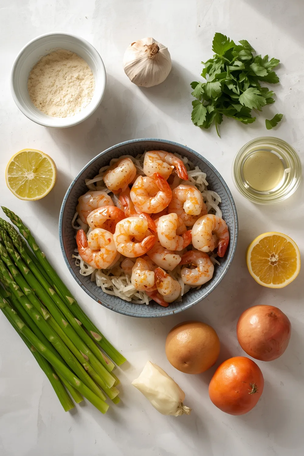 Quick Garlic Shrimp and Asparagus Stir Fry Recipe