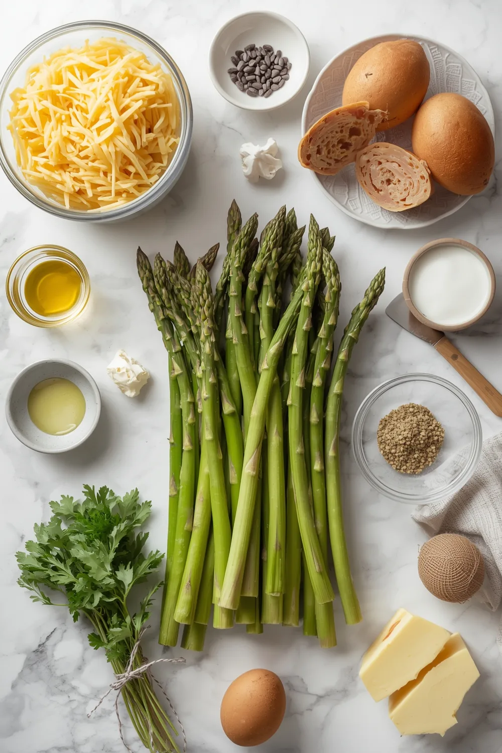 Creamy Cheesy Asparagus Casserole for Holiday Meals