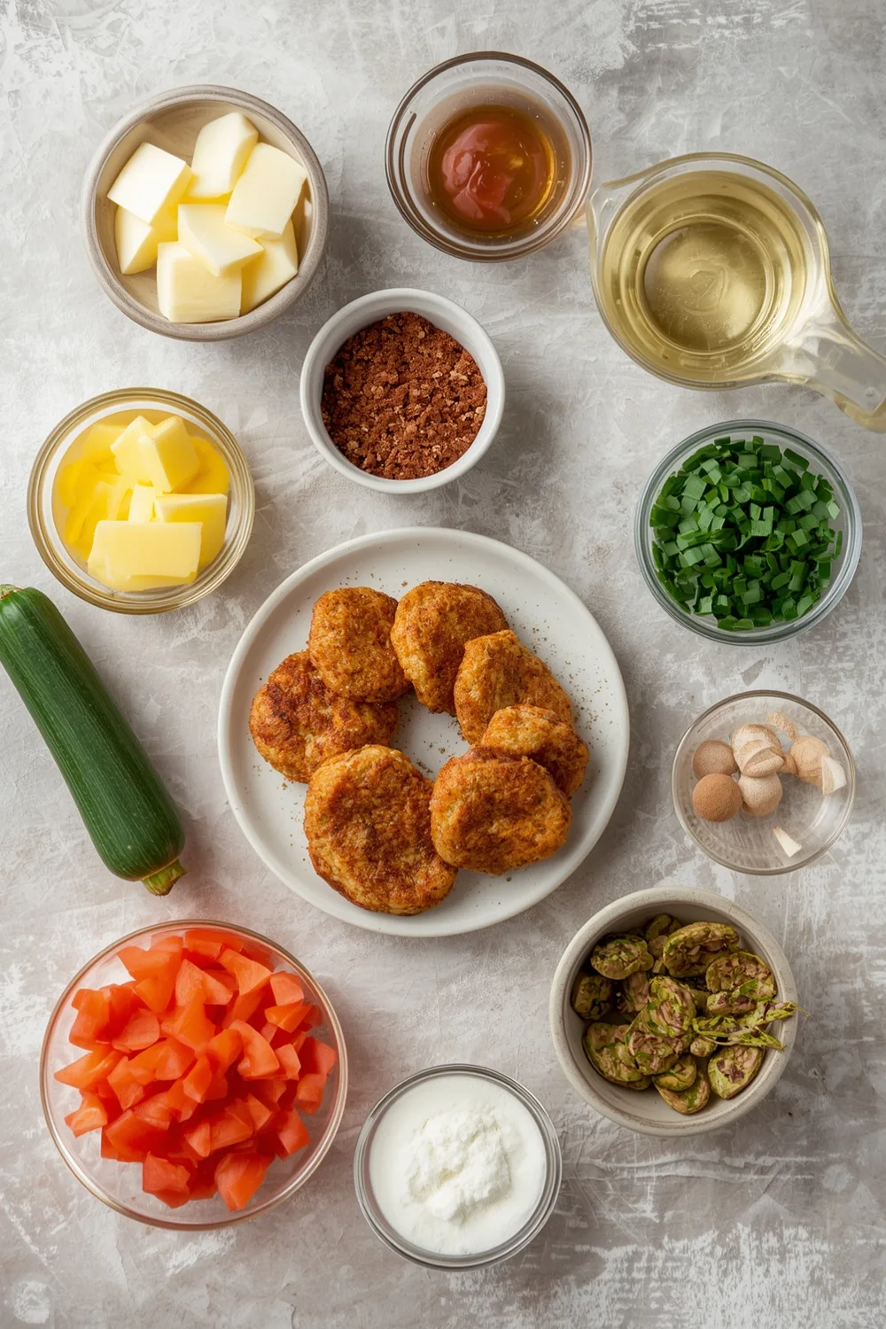 Crispy Air Fryer Zucchini Fritters Healthy Snack Recipe