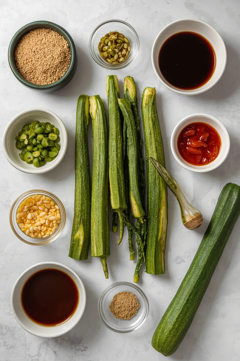 Quick Hibachi Style Zucchini with Soy Glaze Recipe