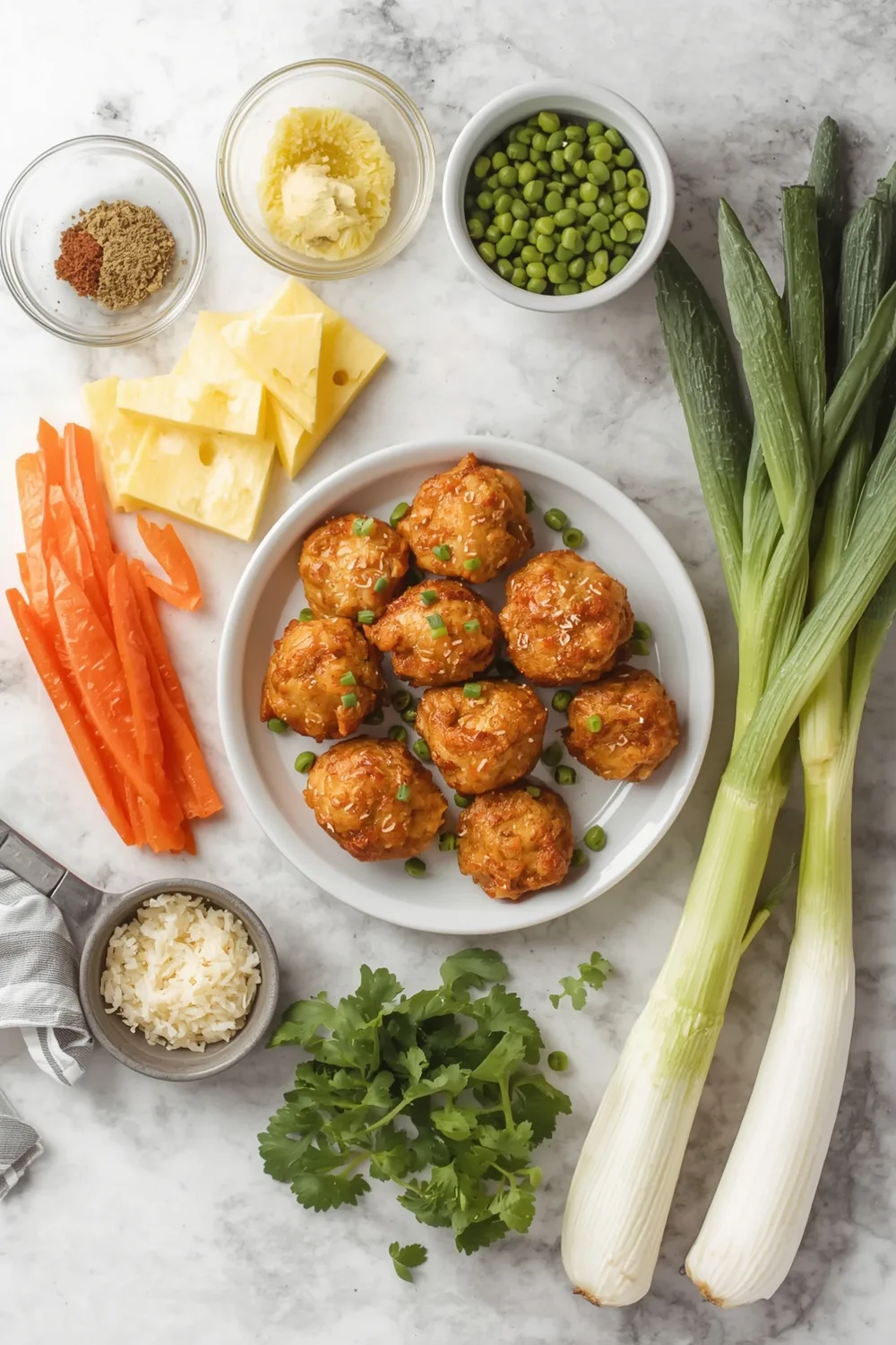 Easy Pineapple Teriyaki Chicken Bites with Veggies Recipe
