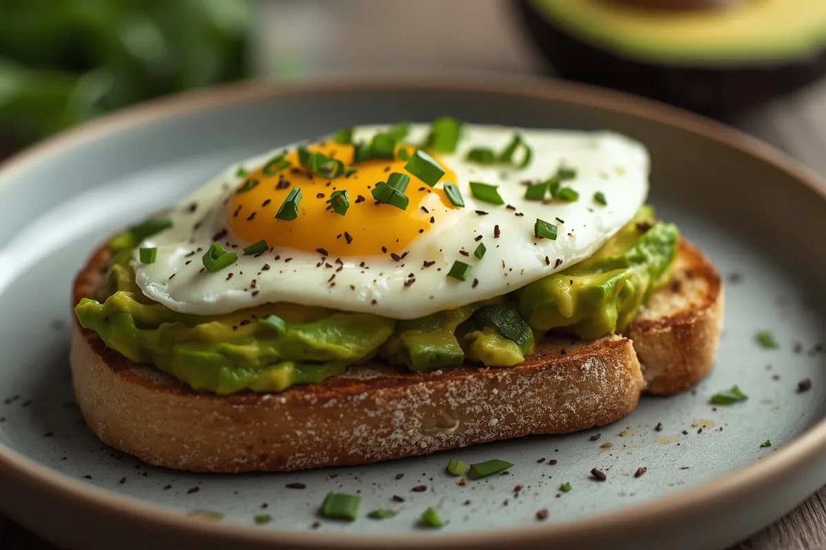 Avocado Egg Toast – High Protein Breakfast