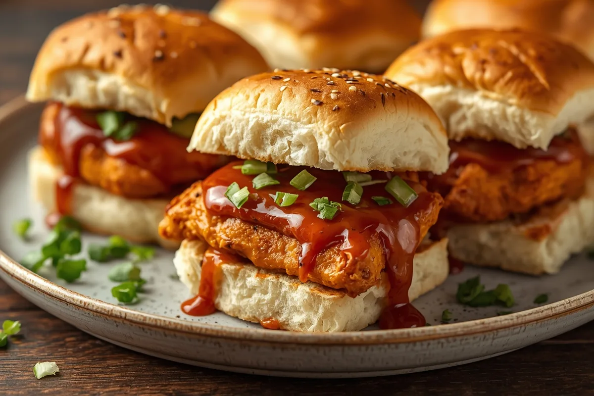 BBQ Chicken Sliders – Easy Party Sandwiches