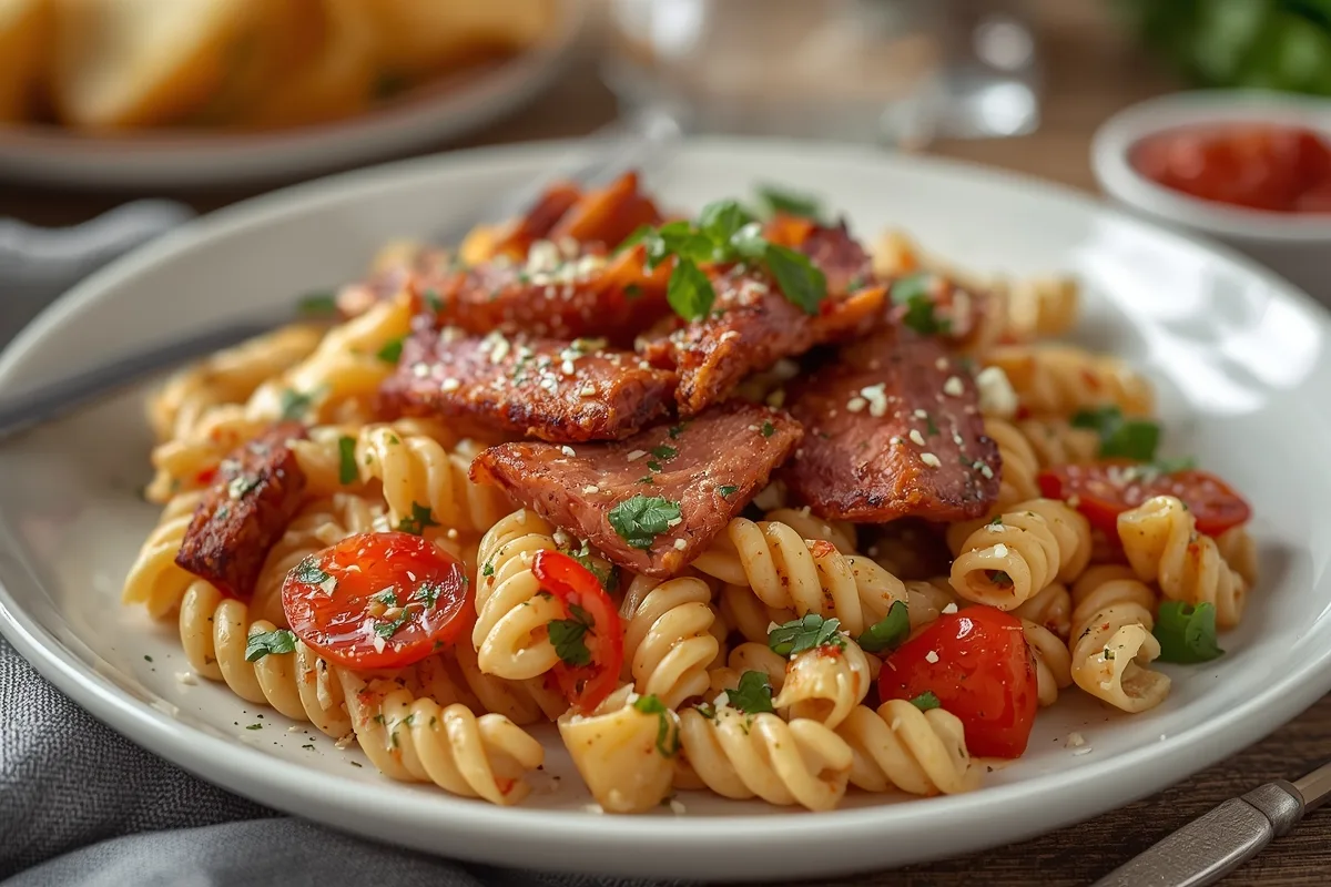 Delicious Easy BLT Pasta Salad Recipe – Perfect for Potlucks! 3 BLT Pasta Salad – Easy Summer Potluck Recipe