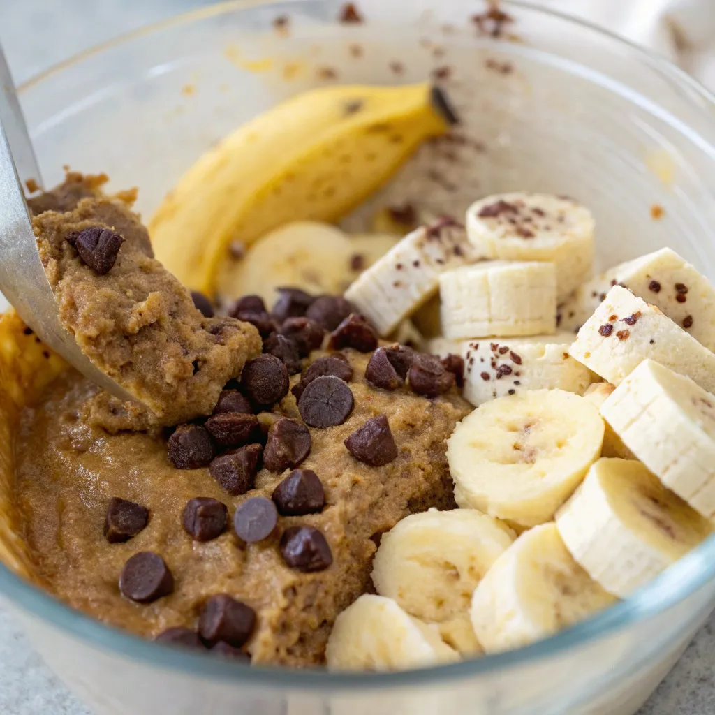 Banana Cinnamon Greek Yogurt Banana Bread Slices