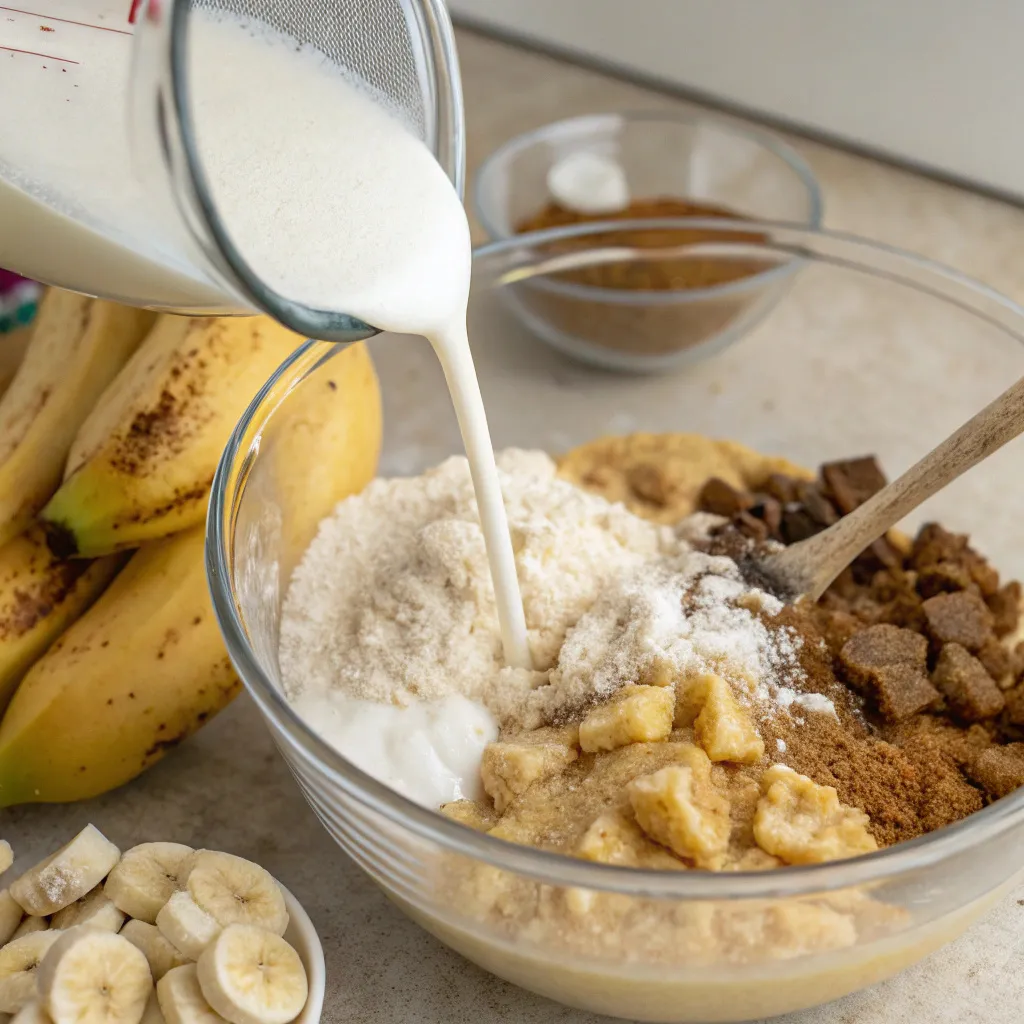 Banana Milk Soft Morning Loaf