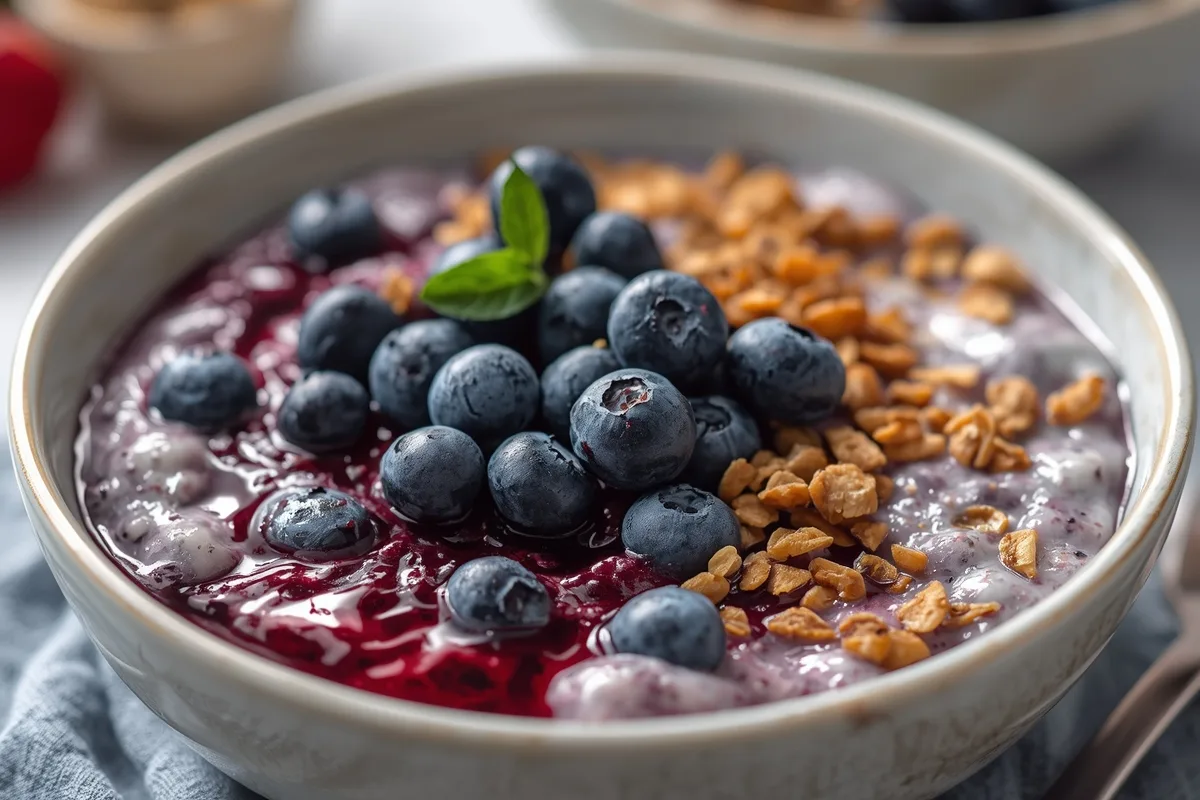 Delicious Blueberry Overnight Oats: The Ultimate Easy Breakfast 3 Healthy Blueberry Overnight Oats – Easy Meal Prep Breakfast