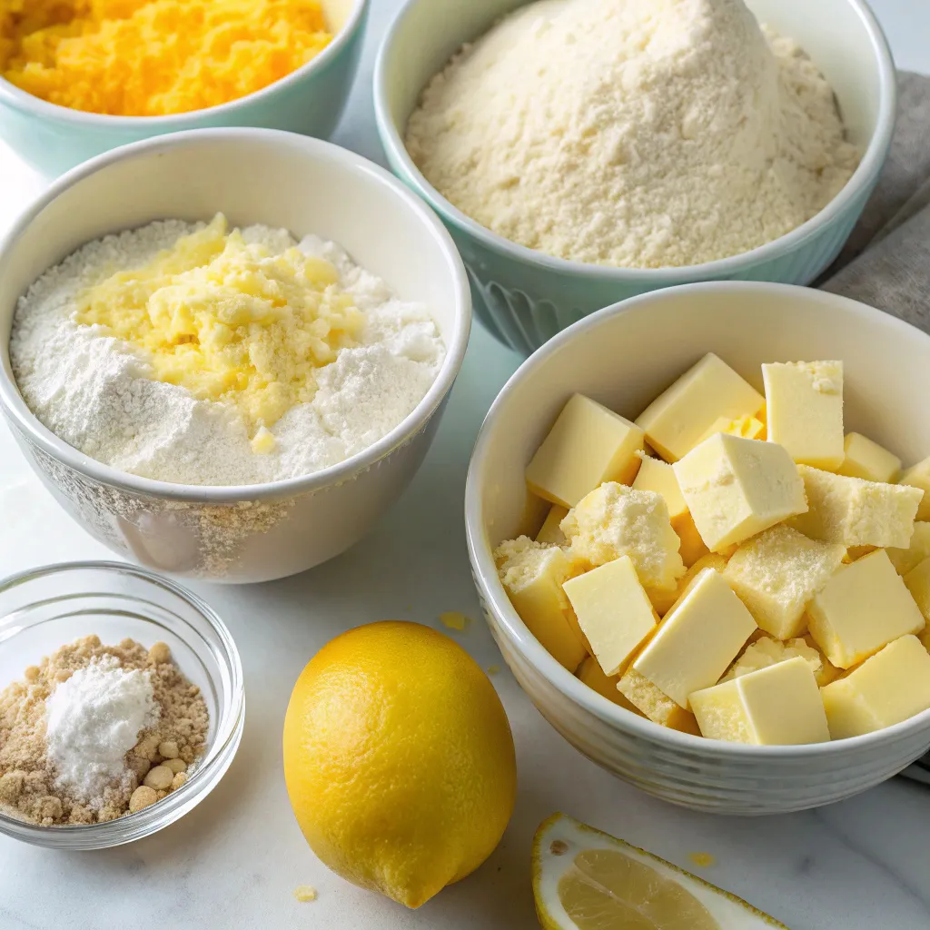 Buttery Lemon Cookie Bars