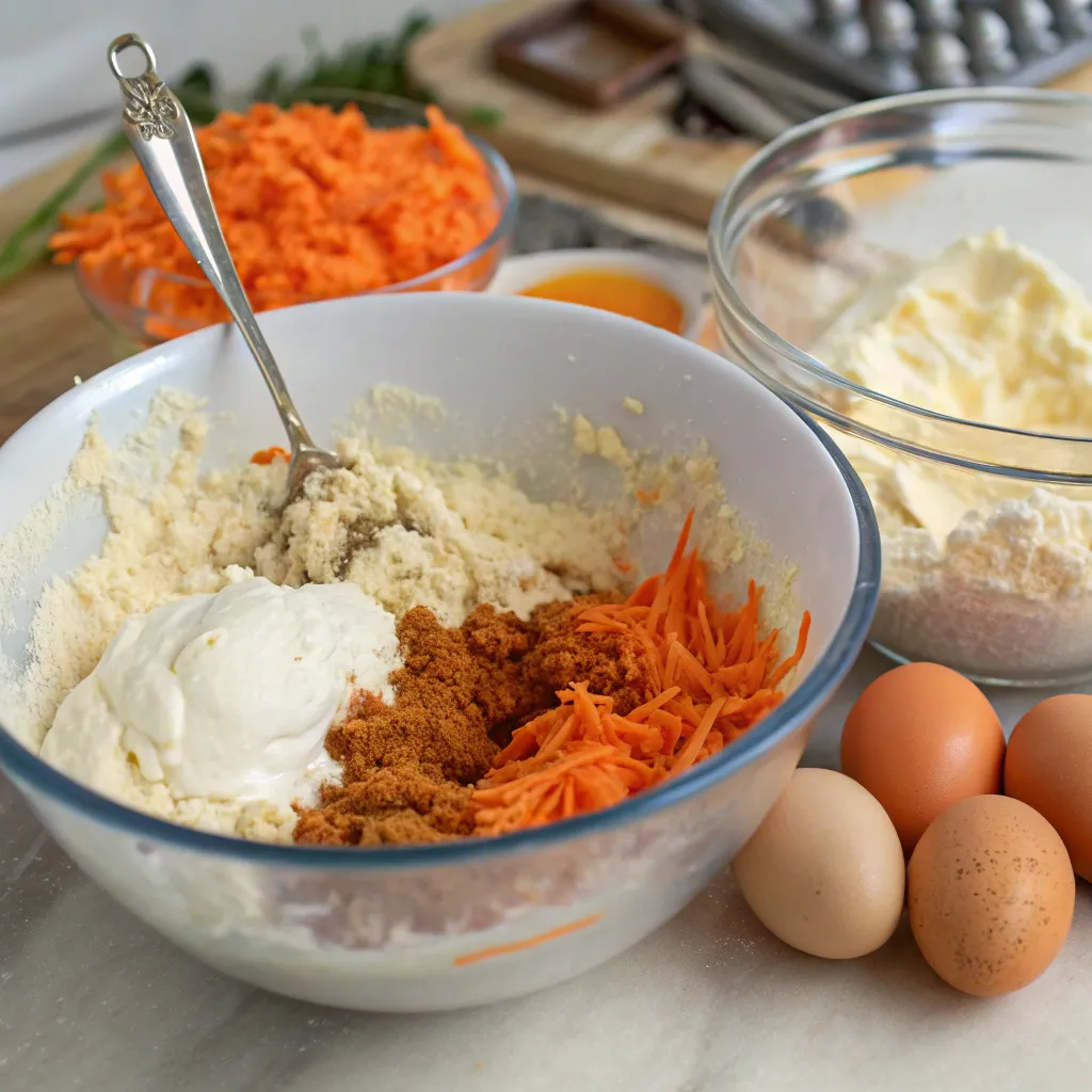 Carrot Cake Cheesecake Easter Dessert