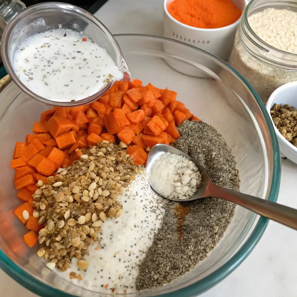 Carrot Cake Chia Pudding