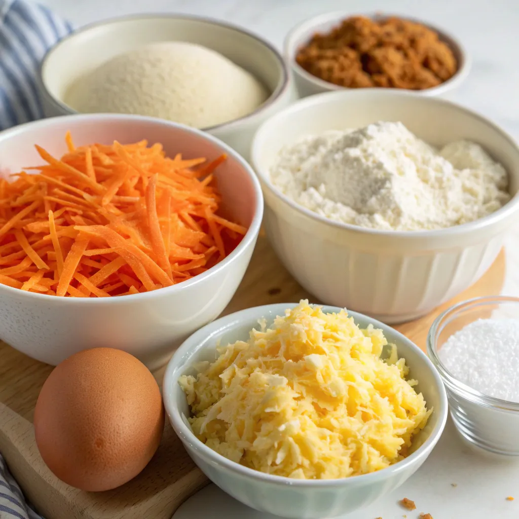 Carrot Cream Cheese Muffins