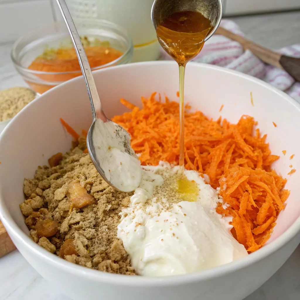 Carrot Honey Yogurt Breakfast Loaf